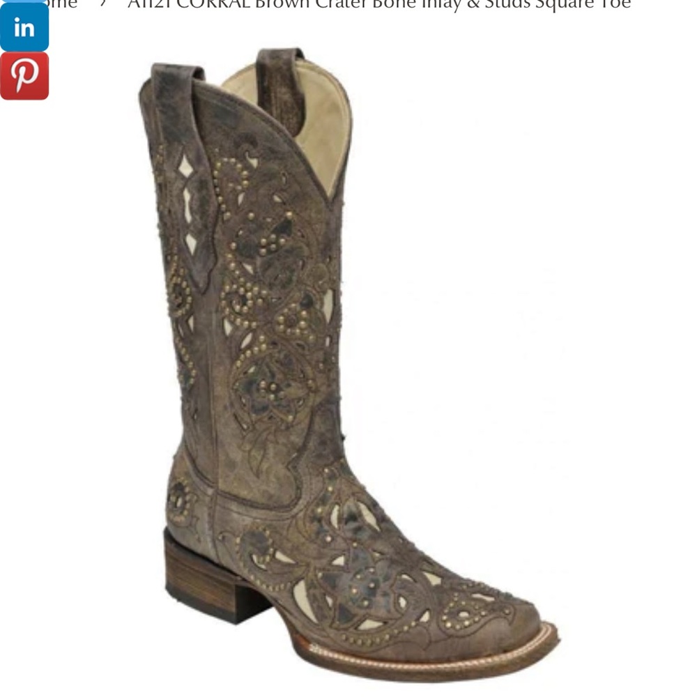 Corral Square toe